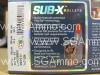 20 Round Box - 300 Blackout 190 Grain Sub-X Hornady Subsonic Ammo - 80877