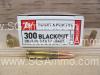 480 Round Can - 300 Blackout 200 Grain Open Tip Subsonic Winchester USA Ammo - USA300BLKX - Packed in Used SAW Canister