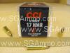 50 Round Box - 17 HMR CCI 17 Grain Poly Tip V-Max Bullet Ammo - 0049