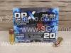 20 Round Box - 380 Auto 80 Grain DPX Hollow Point Corbon Ammo - DPX38080/20