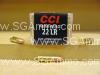 5000 Round Case - 22 LR CCI Mini-Mag 40 Grain Solid Copper Plated Ammo - 0030