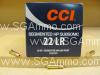 CCI 22 LR Segmented HP Hollow Point Subsonic 40 Grain Ammo - Load Number 74