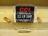 100 Round Box - 22 LR 40 Grain CCI Mini Mag Segmented Hollow Point Ammo - 36CC