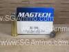 50 Round Box - 38 Special 158 Grain LSWC Lead Semi Wad Cutter Magtech Ammo - 38J