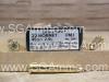 22 Hornet 45 Grain FMJ Sellier Bellot Ammo - SB22HA