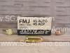 250 Round Can - 45 Auto 230 Grain FMJ Sellier Bellot Brass Case Ammo - SB45A - Packed in Mini Canister