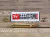 500 Round Flat Can - 223 Rem 55 Grain Polymer Tip Winchester Universal Varmint Target Ammo - U223PT55 - Packed in Metal Canister