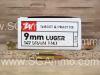 1000 Rounds - 9mm Luger 147 Grain FMJ TCMC Winchester Ammo - USA9MM1