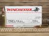 20 Round Box - 7.62x51 M80 149 Grain FMJ Winchester Ammo - WM80X