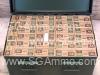 810 Round Crate Canister - 5.56mm 62 Grain FMJ Winchester M855 Green Tip Ammo on Stripper Clips - WM855CP