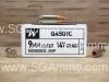 50 Round Box - 9mm Luger 147 Grain Bonded Nickel Plated Jacketed Hollow Point Ammo by Winchester - ZQ4501C