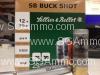 250 Round Case - Sellier Bellot 12 Gauge 2.75 Inch 9 Pellet OO Buck Shot Ammo - SB12BSG