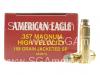 50 Round Box - 357 Magnum Federal American Eagle 158 Grain Jacketed Soft Point Ammo - AE357A