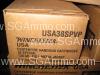  500 Round Case - 38 Special Winchester 130 Grain FMJ Ammo USA38SPVP