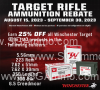 THE REBATE IS OVER, but make sure to read SGAmmo’s Unofficial Guide to Understanding the Winchester Target Rifle Ammunition September Rebate