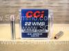 500 Round Brick - 22 WMR 40 Grain JHP CCI Uppercut Defense Ammo Optimized For Handguns - 22WMRUP