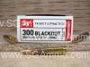200 Round Metal Crate Canister - 300 Blackout 200 Grain Open Tip Subsonic Winchester USA Ammo - USA300BLKX