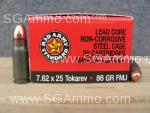 7.62x25 Tok Ammo